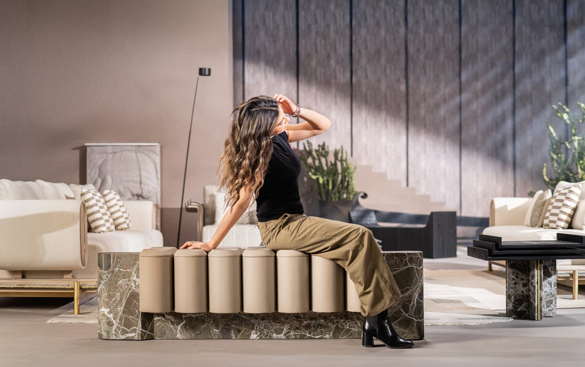Strata Bench — lifestyle
